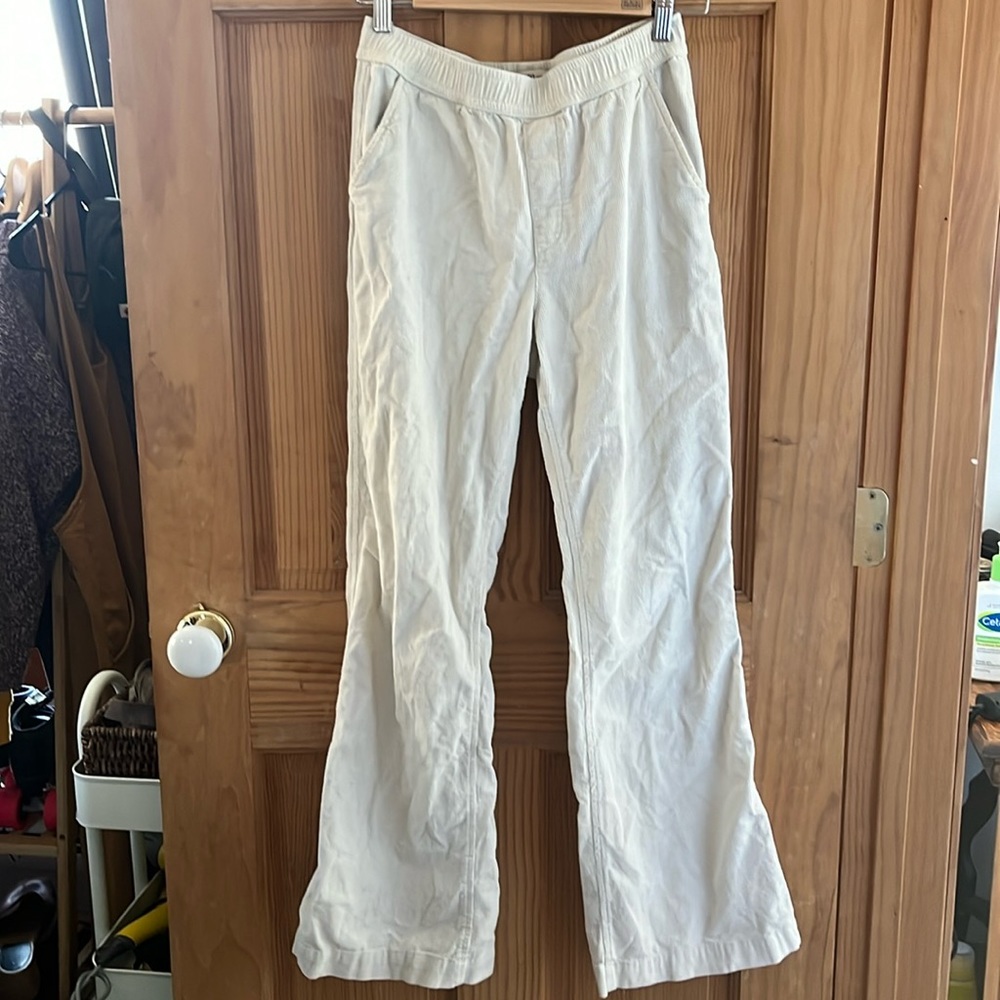 Toad &Co corduroy pull on pant